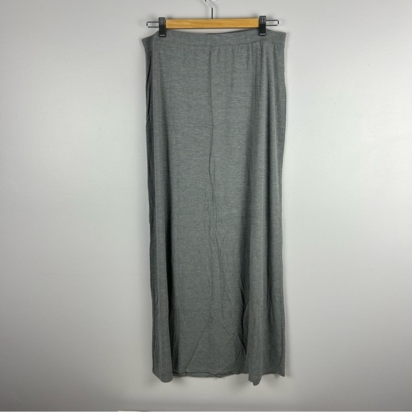 Reitmans Grey Maxi Skirt Size M - Picture 3 of 7